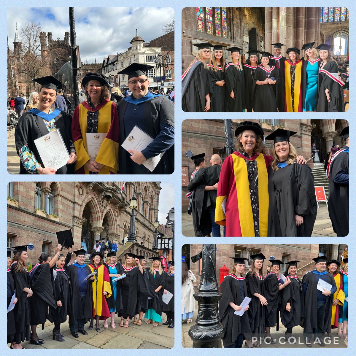 Faculty of Health Education Postgrad Team (@degreehcsjersey) on Twitter photo #GraduationDay Big congratulations to our #MSc and <a href="/PreRegJersey/">Pre-Reg Nursing and Midwifery Jersey</a> students graduating today. We are very proud👏👏👏 <a href="/DrHazMcW/">Dr Hazel McWhinnie</a> <a href="/JourneauxMoyra/">Dr Moyra Journeaux</a> <a href="/GovJersey/">Government of Jersey</a> <a href="/GovJsyHCJ/">Jersey Gov Health & Care Jersey (HCJ)</a> #GraduationDay Big congratulations to our #MSc and <a href="/PreRegJersey/">Pre-Reg Nursing and Midwifery Jersey</a> students graduating today. We are very proud👏👏👏 <a href="/DrHazMcW/">Dr Hazel McWhinnie</a> <a href="/JourneauxMoyra/">Dr Moyra Journeaux</a> <a href="/GovJersey/">Government of Jersey</a> <a href="/GovJsyHCJ/">Jersey Gov Health & Care Jersey (HCJ)</a>