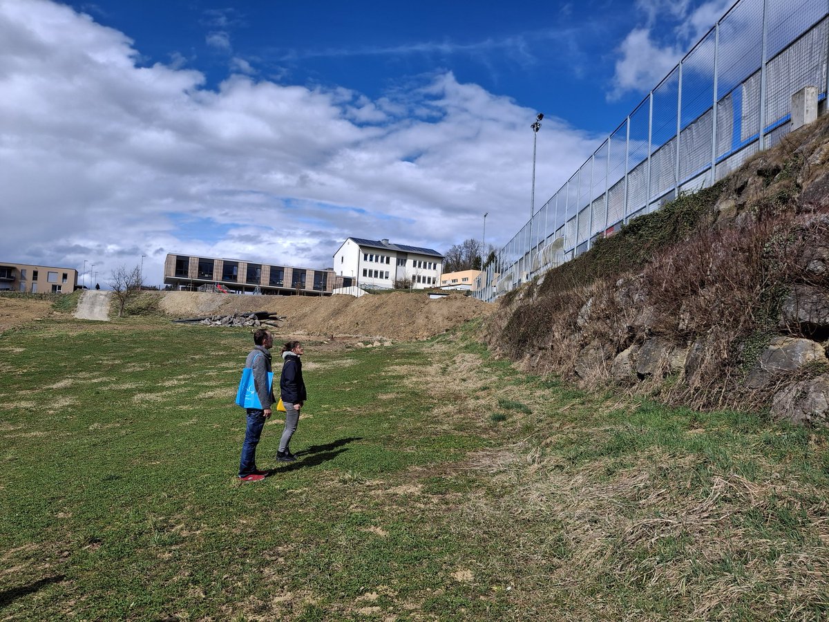 EMaribor's tweet photo. A climate garden is going to be created here, and we will try to preserve the huge dry wall as a habitat for reptiles and many other species. https://t.co/x7rrxCZdUt