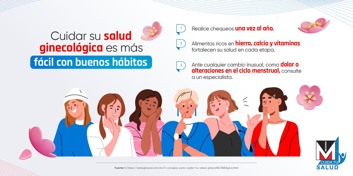 MenariniCA's tweet image. El cuidado ginecológico es clave para la salud integral de las mujeres. 🌸
💖 Su salud importa. Tómese el tiempo para cuidarse.
#SaludFemenina #BienestarIntegral #CuidadoMenarini