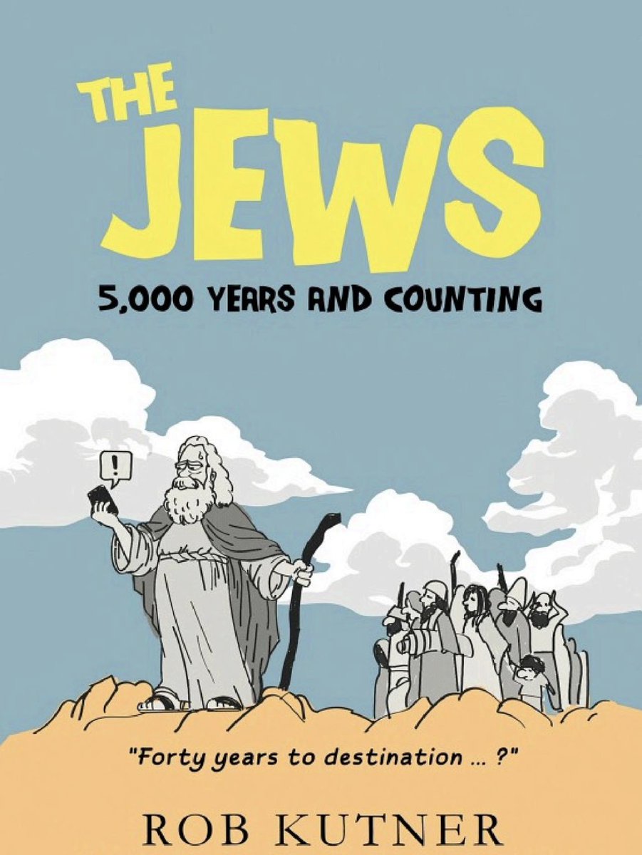 TheTweetOfGod's tweet image. Today on my humor live-chat 'Droll Call', I sit down with Rob Kutner, hilarious person and author of the new book "The Jews: 5,000 Years and Counting". Apparently Jews are funny or something? I guess we'll find out. 8pmEST/5pm PST, at theskeetofgod.substack.com