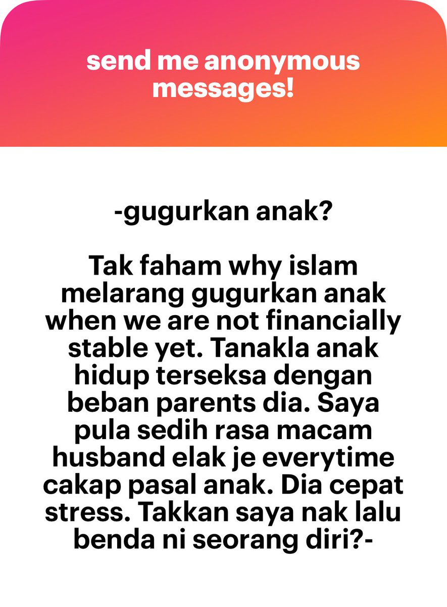 meinmokhtar's tweet image. Islam pun larang main bontot. Tapi kalau ang main bontot kompom tak pregnant. Bab awareness tu hm.
Kahf Eau De Parfum Saffron Oud Duo s.lazada.com.my/s.LshPG s.shopee.com.my/1B8BzOPvYA