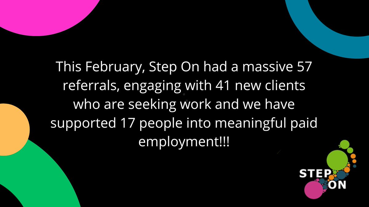 February figures are in!!
Well done to all of our employment specialists and team of peer support workers, who are supporting clients to overcome barriers into work!

<a href="/IPSGrow/">IPS Grow</a> 
<a href="/mpftnhs/">Midlands Partnership University NHS FT</a> 
<a href="/CombinedNHS/">CombinedNHS</a>