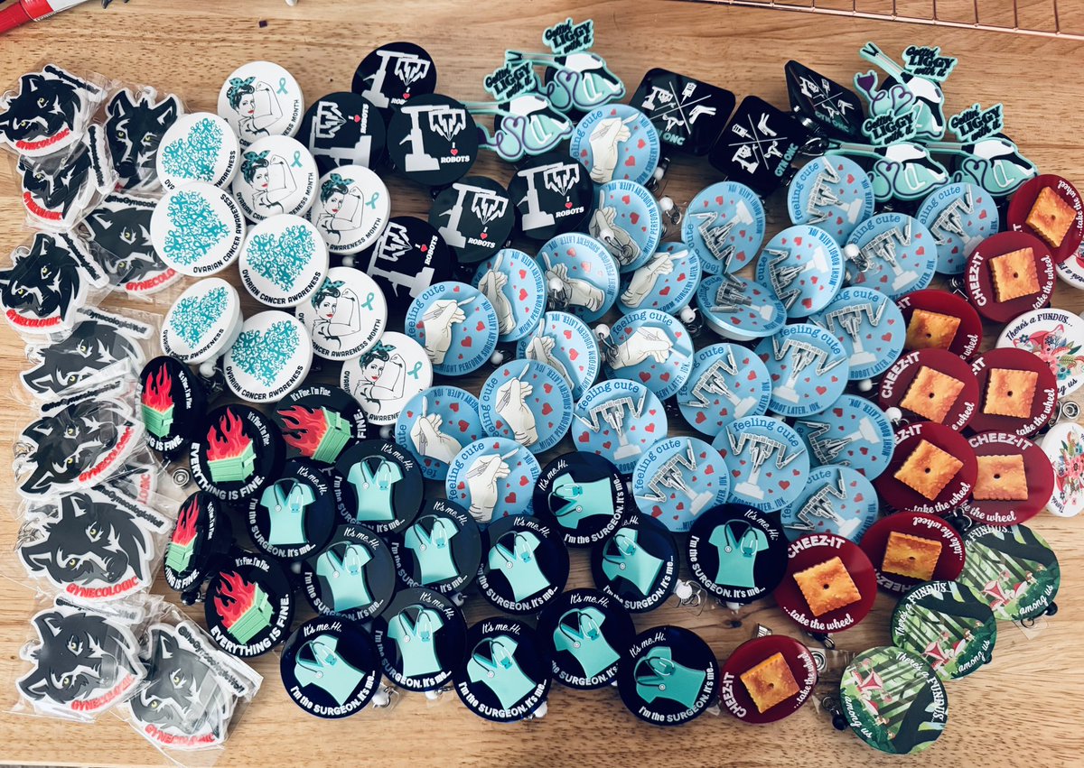Nothing gives me more joy than being able to give back a little to the community who has supported me the most. Bad business plan 😂, but great way to connect with old and new friends.

Headed to Seattle for the  <a href="/SGO_org/">SGO</a> meeting. Come find me and say hi…..I have goodies 😊