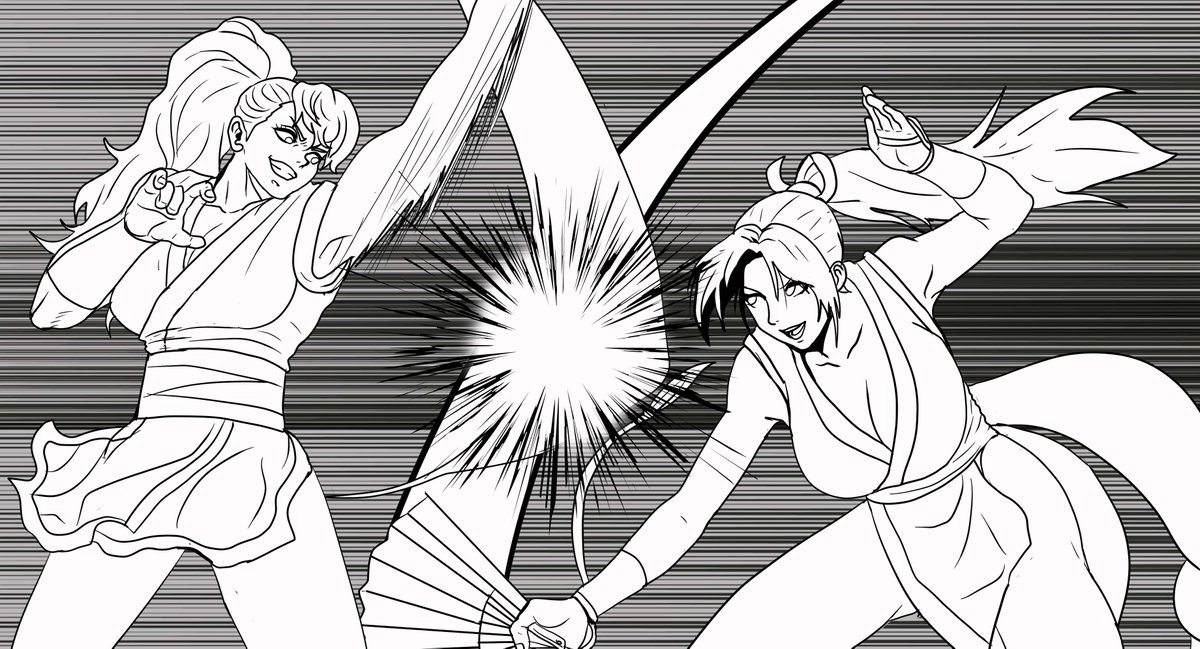 Raydash30's tweet photo. maki vs mai
#finalfight #fatafury #cpcom #snk #raydasharts https://t.co/bStOX1v6IJ