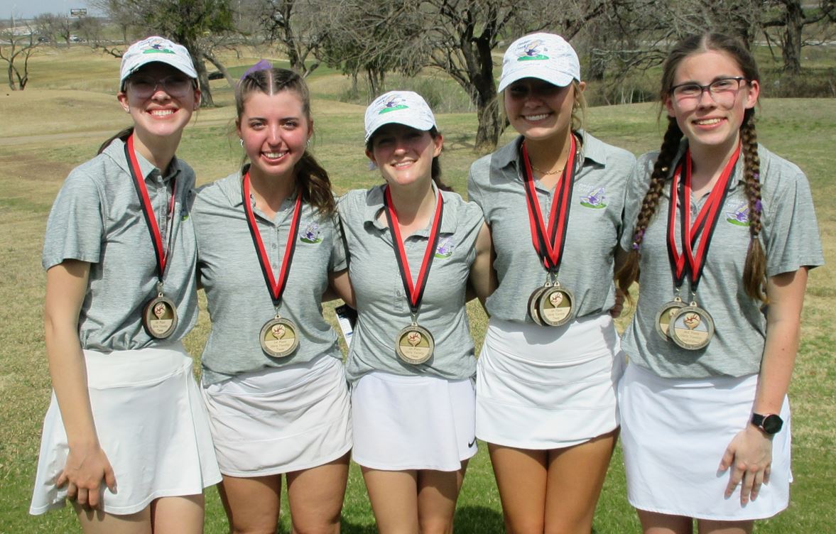 Congratulations to the Timber Creek Girls Golf Team for capturing 1st Place at the Burleson Elks golf tournament held at Hidden Creek Golf Course. Ada Lynn was 2nd &amp; Kensley 3rd as medalists. Awesome Job!  Go Falcons!
<a href="/KISDAthletics/">Keller ISD Athletics</a>
<a href="/TCHS_Booster/">TCHS ABC</a>
<a href="/TCHS_WAthletics/">TC Women’s Athletics</a>
<a href="/TimberCreek_HS/">Timber Creek High School</a>