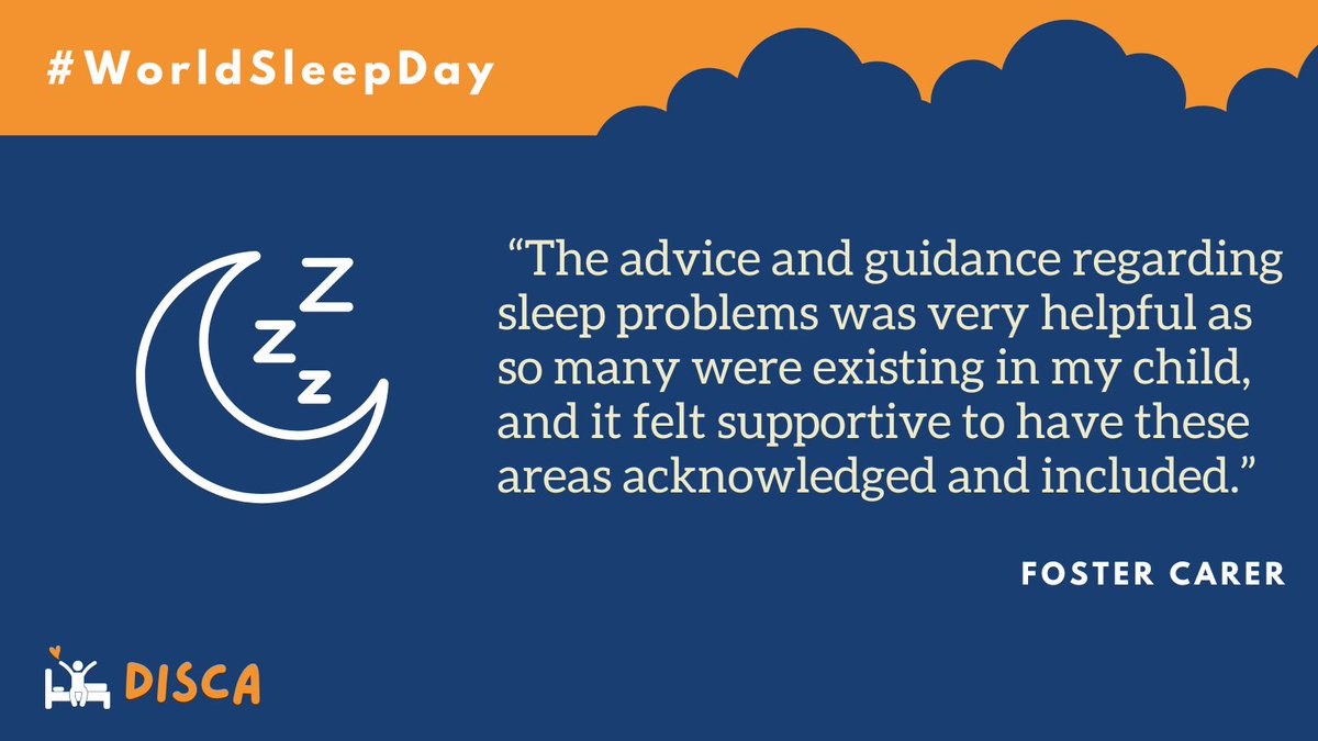 DISCA Digital sleep support for children with ADHD (@disca_adhdsleep) on Twitter photo Parents and carers of children with #ADHD and #sleep problems told us how important it was for them to be included in the research.
DM us or email disca@soton.ac.uk to find out if you can get involved in our trial
#worldsleepday #adhdproblems Parents and carers of children with #ADHD and #sleep problems told us how important it was for them to be included in the research.
DM us or email disca@soton.ac.uk to find out if you can get involved in our trial
#worldsleepday #adhdproblems