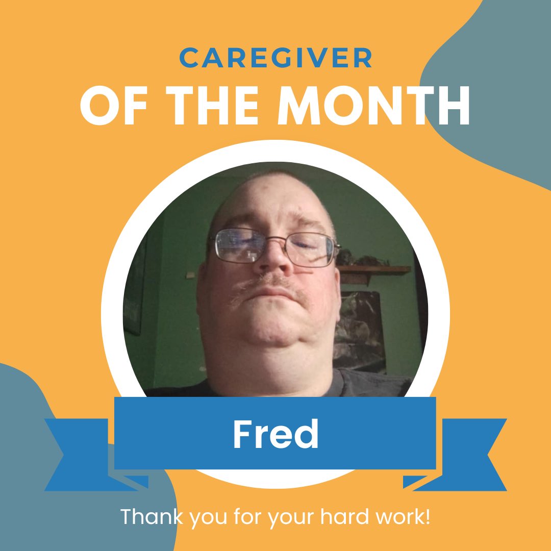 SunnyDaysIHC's tweet photo. Meet our Featured Caregiver for the month of March… Fred! Fred has been with the Sunny Days team for five and half years. https://t.co/vmEosXM6LA