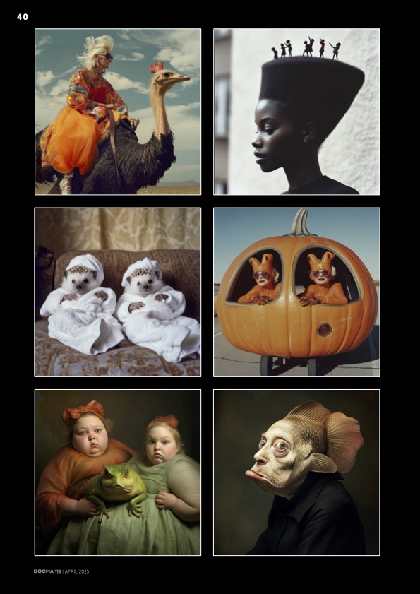 polly_in_wonder's tweet image. Exciting news! My work is featured in the latest issue of DOCMA! 🎉 Honored to be among the world’s top visual artists.

Check it out: 🔗 docma.info/produkt/docma-…

#AIart #DigitalArt #DOCMA #PollyInWonderland #Creativity #ArtWithoutLimits