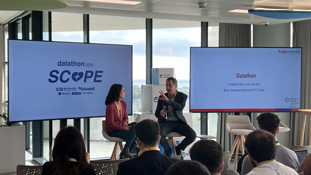 .<a href="/BancoSabadell/">Banco Sabadell</a> y #SabadellDigital, en coordinación con @sjdbarcelona_es y @nttdataspain, junto a <a href="/MicrosoftES/">Microsoft España</a>, organizan una #Datathon para aportar conocimiento sobre los #datos en la detección de complicaciones post quirúrgicas en enfermos con cardiopatías congénitas
#IA