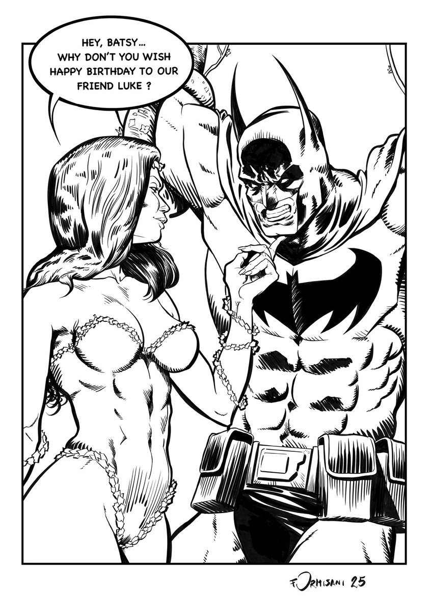 Batman and Poison Ivy commission. 🦇🍃

#Batman #PoisonIvy #DigitalArt #comics #comicbooks #illustration #art #dccomics #Dc