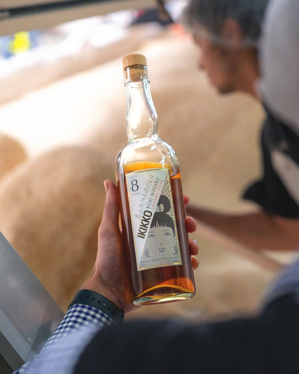 Experience the unique fusion of Japanese tradition and whisky craftsmanship with Ikikko Koji 8-Year-Old Sherry Cask Whisky.

This exceptional spirit is crafted using koji mold in the fermentation process, imparting distinctive flavors that set it apart.