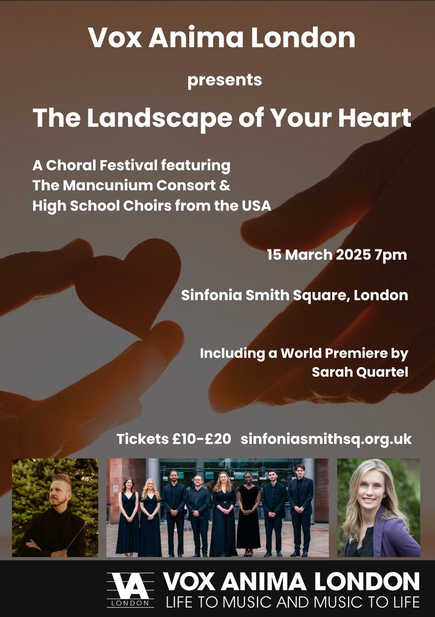 Final chance to book tickets for our next performance. Catch us at Sinfonia Smith Square, London THIS Saturday <a href="/VoxAnimaLDN/">Vox Anima London</a> 

Tickets ⬇️⬇️

sinfoniasmithsq.org.uk/book-online/28…
