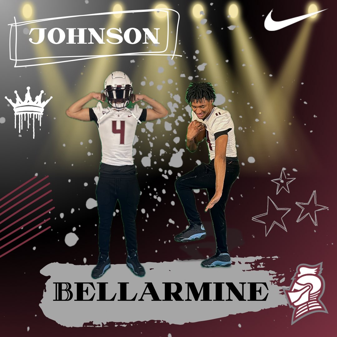 James Johnson (@stilljayjay1) on Twitter photo After a great phone call i am blessed to receive another offer from <a href="/BUKnightsFB/">Bellarmine Sprint Football</a>
<a href="/CoachWheatley1/">Michael Wheatley</a> <a href="/Coach_Perry1/">Kyle Perry</a> <a href="/Coach__Byers/">Chance</a> After a great phone call i am blessed to receive another offer from <a href="/BUKnightsFB/">Bellarmine Sprint Football</a>
<a href="/CoachWheatley1/">Michael Wheatley</a> <a href="/Coach_Perry1/">Kyle Perry</a> <a href="/Coach__Byers/">Chance</a>