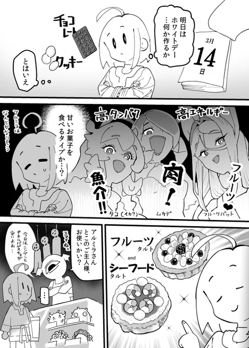 主に従してないメイドモンスターのホワイトデー 