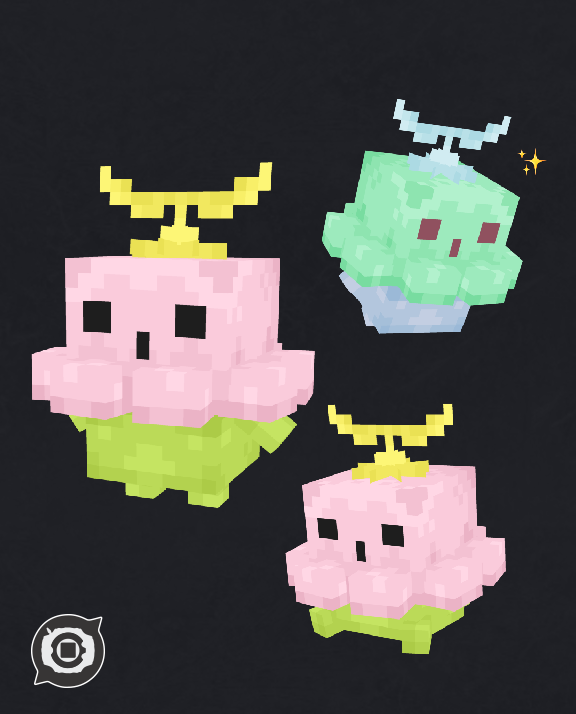 DigimobsMod's tweet image. So you're telling me this is NOT a reversible octopus plushie?

#Digimon #digimobs #Blockbench #minecraft #デジモン