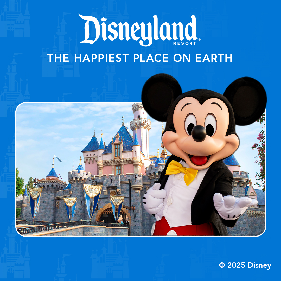 Jam'n 95.7 wants you to enter for a chance to win a visit to the Disneyland® Resort, where you’ll find all kinds of happy!