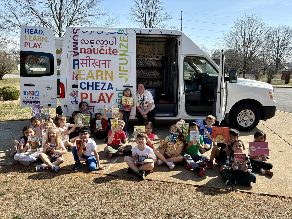 Mrs. Christopher (@muggleteacher85) on Twitter photo We are so excited that the WCPL bookmobile has started coming to visit us! ๐ ๐ ๐ <a href="/NatcherElem/">Natcher Elementary</a> We are so excited that the WCPL bookmobile has started coming to visit us! ๐ ๐ ๐ <a href="/NatcherElem/">Natcher Elementary</a>