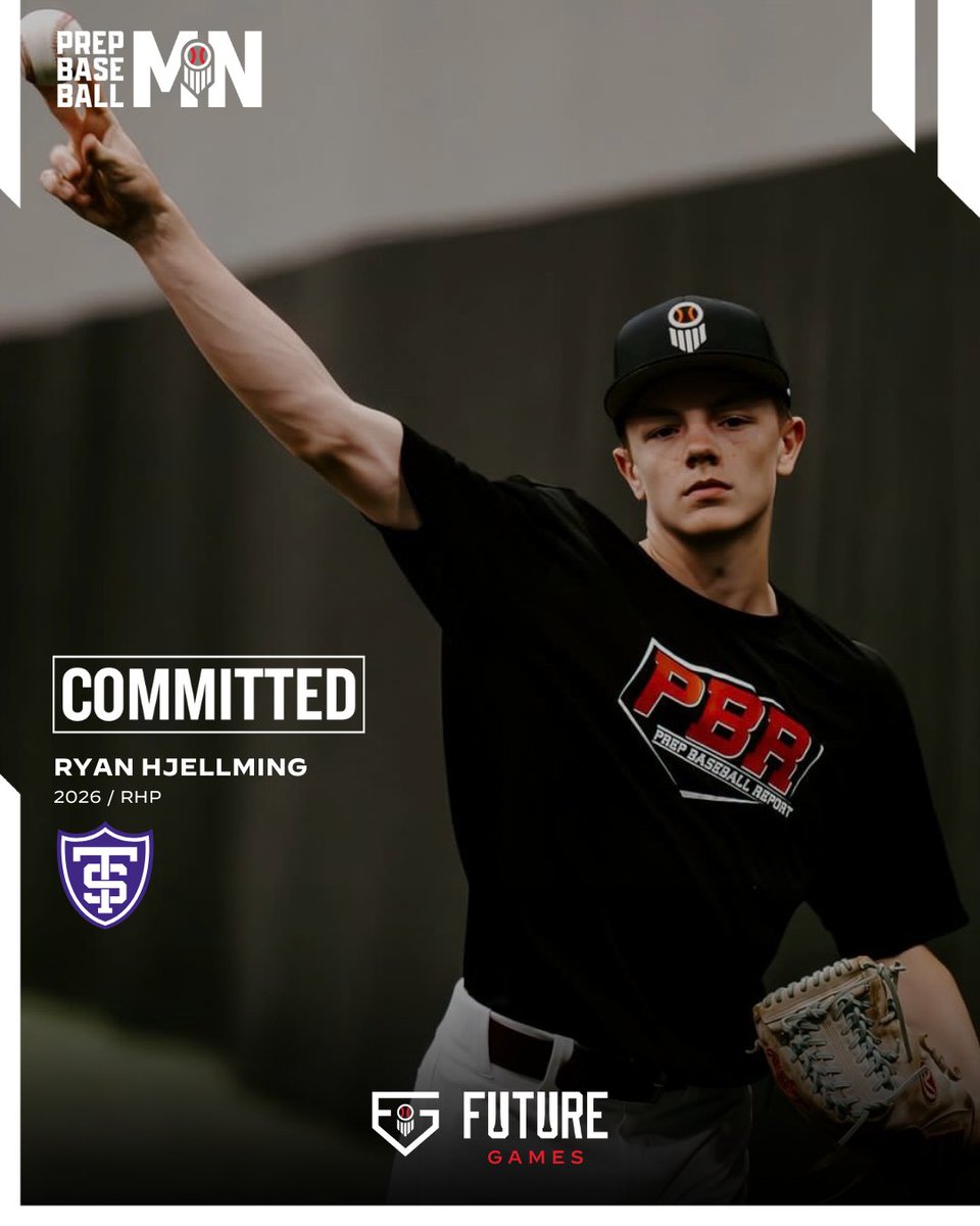 Prep Baseball Minnesota (@prepbaseballmn) on Twitter photo #πππ
πππ: ππ¨π¦π¦π’ππ¦ππ§π ππ©ππππ β
+ '26 RHP, Ryan Hjellming (<a href="/RyanHjel/">Ryan Hjellming</a> | <a href="/CFBombersBSB/">CFBombersBaseball</a>) has committed to <a href="/TommieBase/">St. Thomas Baseball</a>.
+ Hjellming was a member of #TeamMinnesota⨠at the 2024 @PrepBaseball Future Games.
π€ loom.ly/Oeu3sNI #πππ
πππ: ππ¨π¦π¦π’ππ¦ππ§π ππ©ππππ β
+ '26 RHP, Ryan Hjellming (<a href="/RyanHjel/">Ryan Hjellming</a> | <a href="/CFBombersBSB/">CFBombersBaseball</a>) has committed to <a href="/TommieBase/">St. Thomas Baseball</a>.
+ Hjellming was a member of #TeamMinnesota⨠at the 2024 @PrepBaseball Future Games.
π€ loom.ly/Oeu3sNI