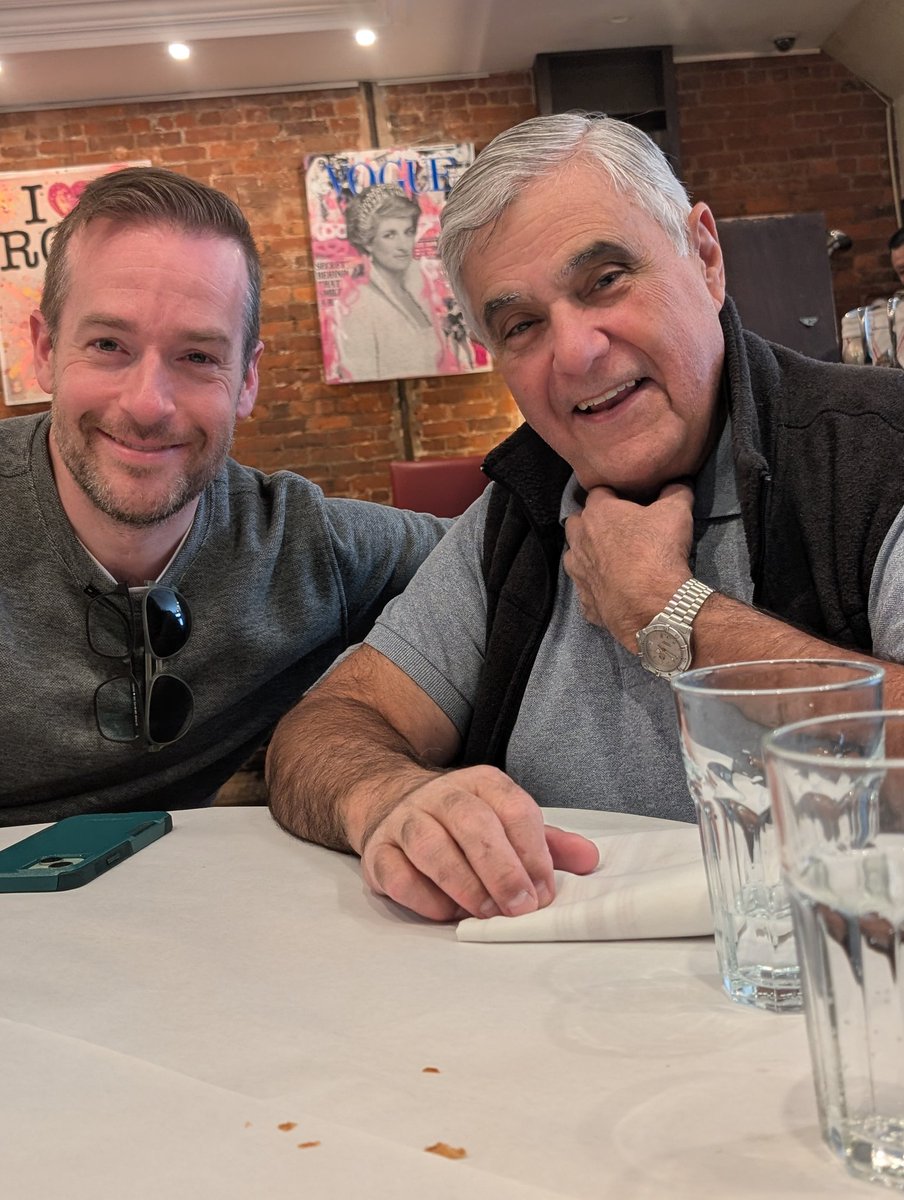 Catching up with old friends is good for the soul...