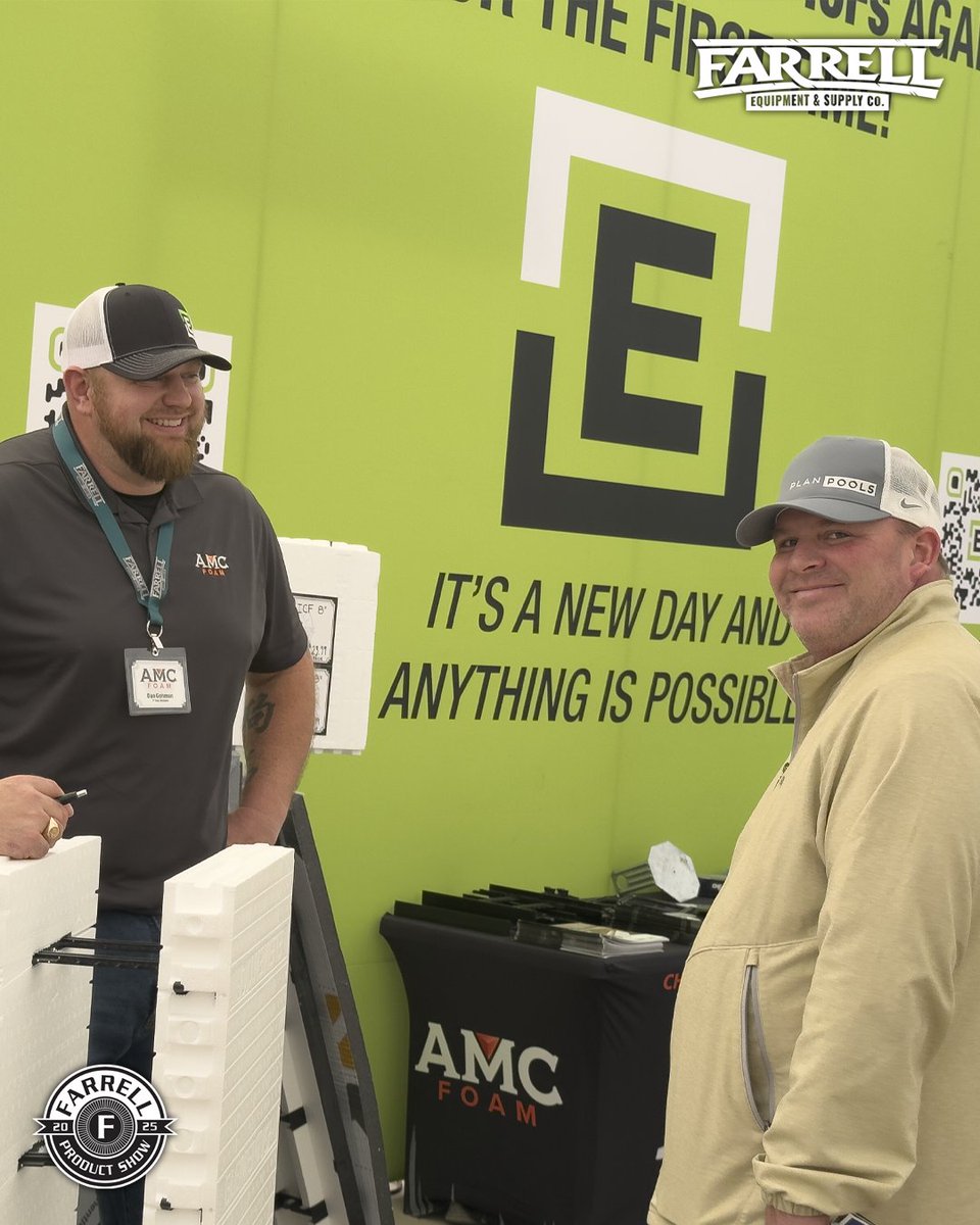 FarrellEquip's tweet image. Day 1 of the 2025 Product Show is in the books.

Thank you to everyone who came out to the show. If you missed any of the action today, the show runs from 8am to 4pm tomorrow (Friday) in Eau Claire.

#FarrellEquipment #ProductShow #WhereTheProsGo