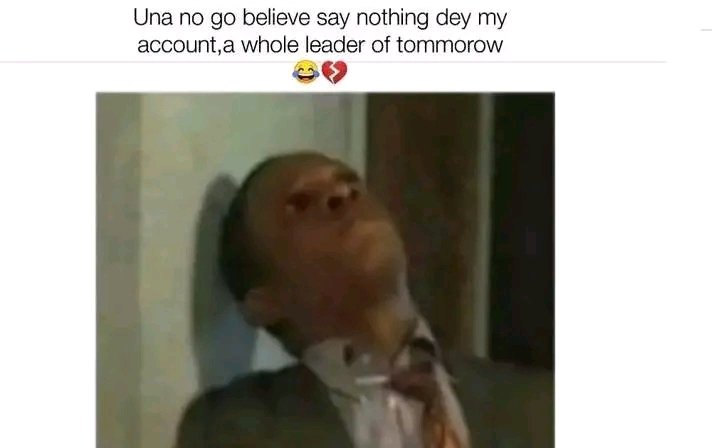 Make ah no lie I need money