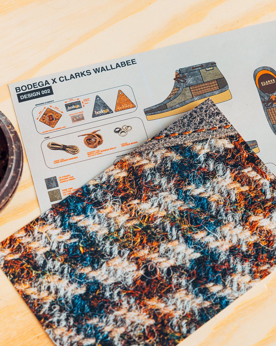 In thinking of our diverse material-based history and fascination with timeless designs, it's not hard to see how our third Clarks Wallabee collaboration was born. Follow the link to see our 'Behind the Design' - bdgastore.com/blogs/blogdega