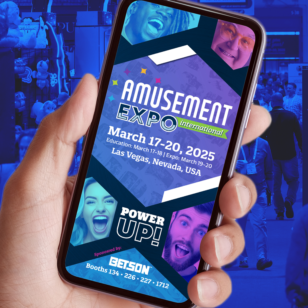 POWER UP your show experience with the official #AEI25 Mobile App! Plot out must-see sessions, exhibitors, and keep a directory of important contact info on-hand for the next year! 

Click Here to Download Today!
amusementexpo.org/2025/Public/Co…
