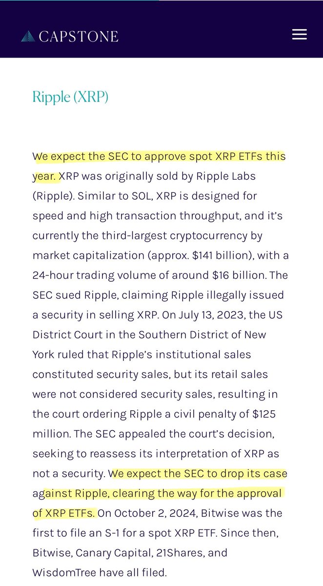 Yes, the SEC will drop the case against Ripple.😮‍💨

Documented 3x.📝💨