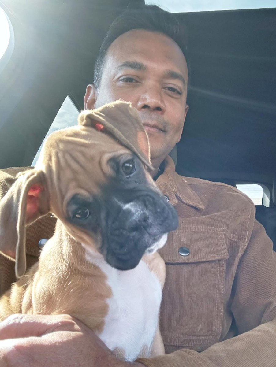 We got a new puppy! She’s so cute and she’s nuts   She’s only ten weeks old. She reminds us of our Louise in some of the ways she’s acting in our house.  Lots of energy! Puppy gates for the kitchen come tomorrow which will make it easier for us and harder for her to go running.