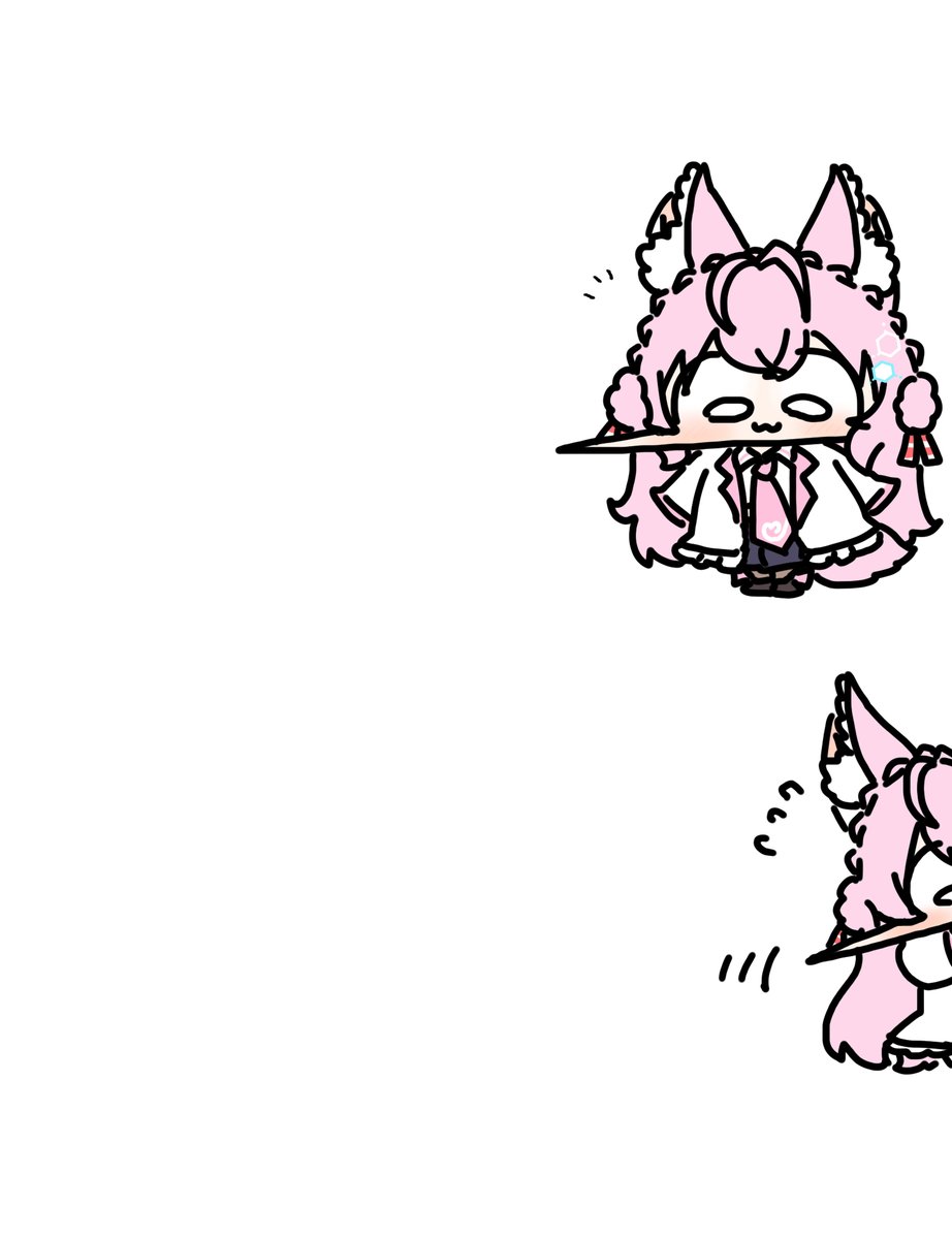 博衣こより ,博衣こより(通常) 「#こよりすけっち 」|ギ酸のイラスト