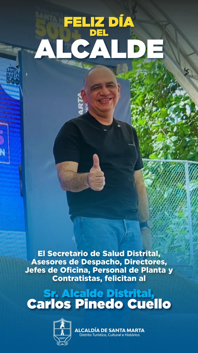 Pa’ lante !!! Que no hay barreras Dr <a href="/CarlosPinedoC/">Carlos Pinedo Cuello</a> 

<a href="/JorgeLastraC/">JPLastraC</a> <a href="/honohenriquez/">Honorio Henriquez 🇨🇴</a> <a href="/MARYCONTRECA/">MARY CONTRERAS CAMACHO</a>