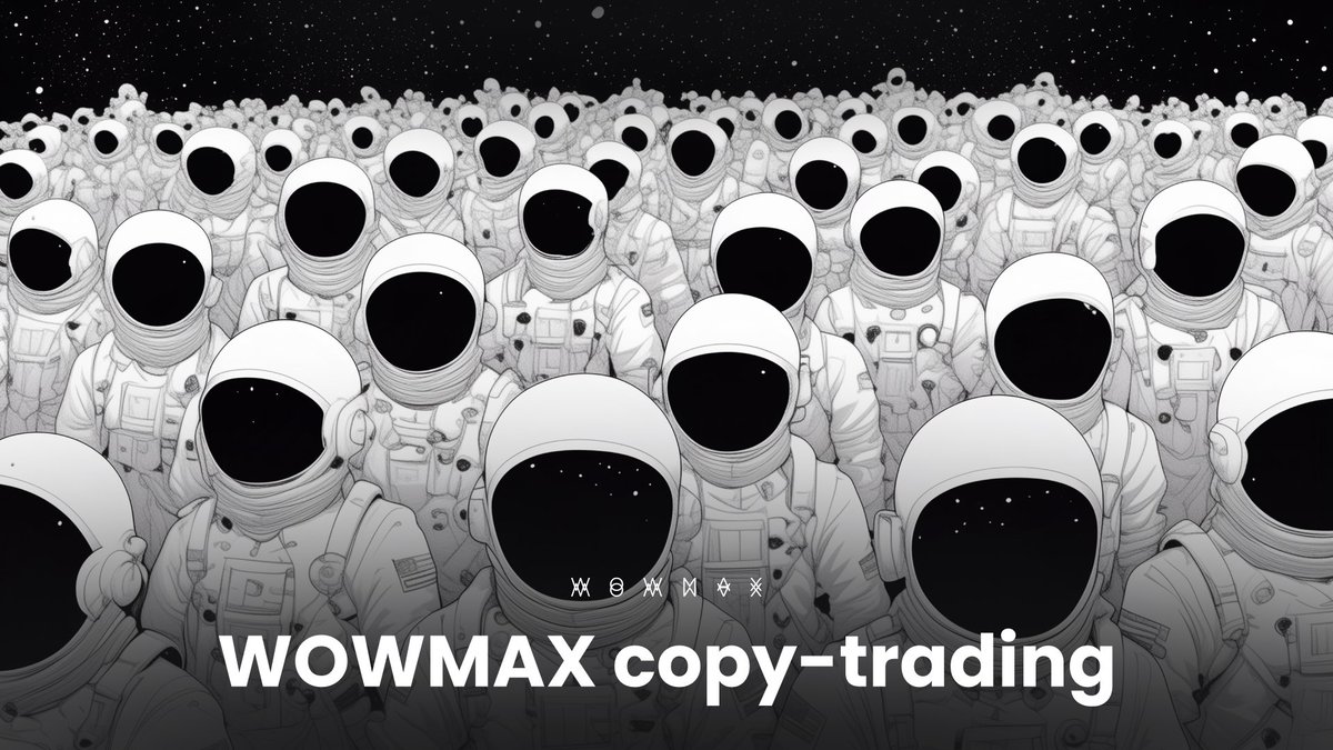 WowmaxExchange's tweet image. ‼️ WOWMAX offers a new trading narrative – DEX copy-trading
We track on chain activity of 35,241,791 wallets on @base, including 898,035 active DEX traders, analyze their trading performance and allow you to copy their moves in real time.
Want to know more? 🧵👇