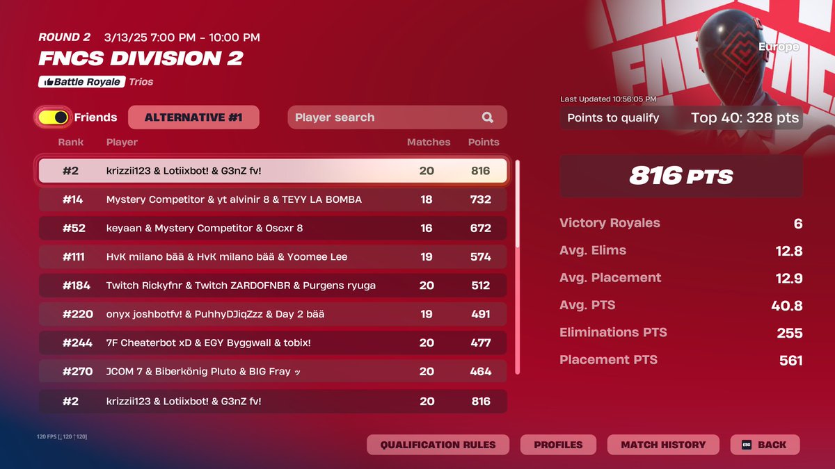 🥈<a href="/G3nZEsport/">G3nZ Esport</a>
