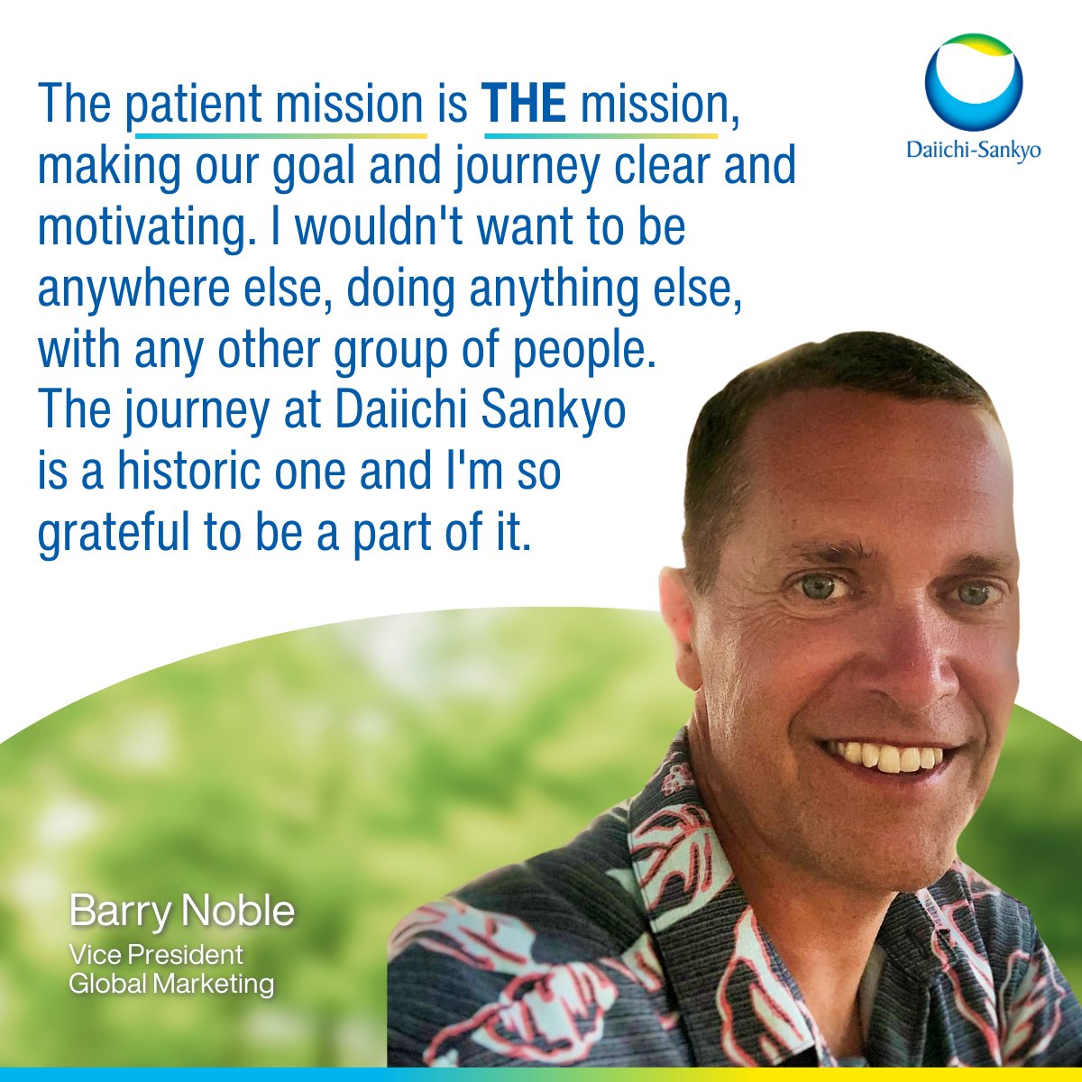 When it comes to medicine development, success is achieved by our people – passionate experts working to combine their unique crafts with one purpose in mind – challenging the status quo to help the patients of tomorrow. Swipe to see what our employees have to say about the team.