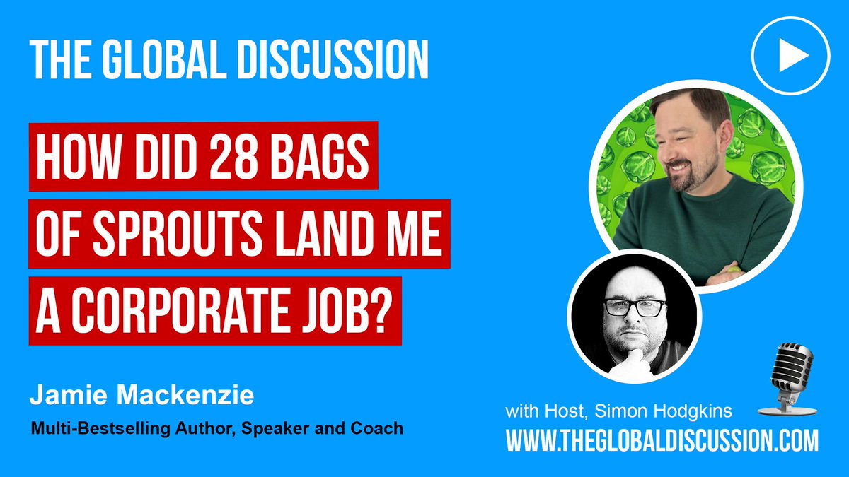 New Episode: How to Help People Grow Through Storytelling theglobaldiscussion.com/tgd/jamie-mack… with Jamie Mackenzie Ep 248 - The Global Discussion