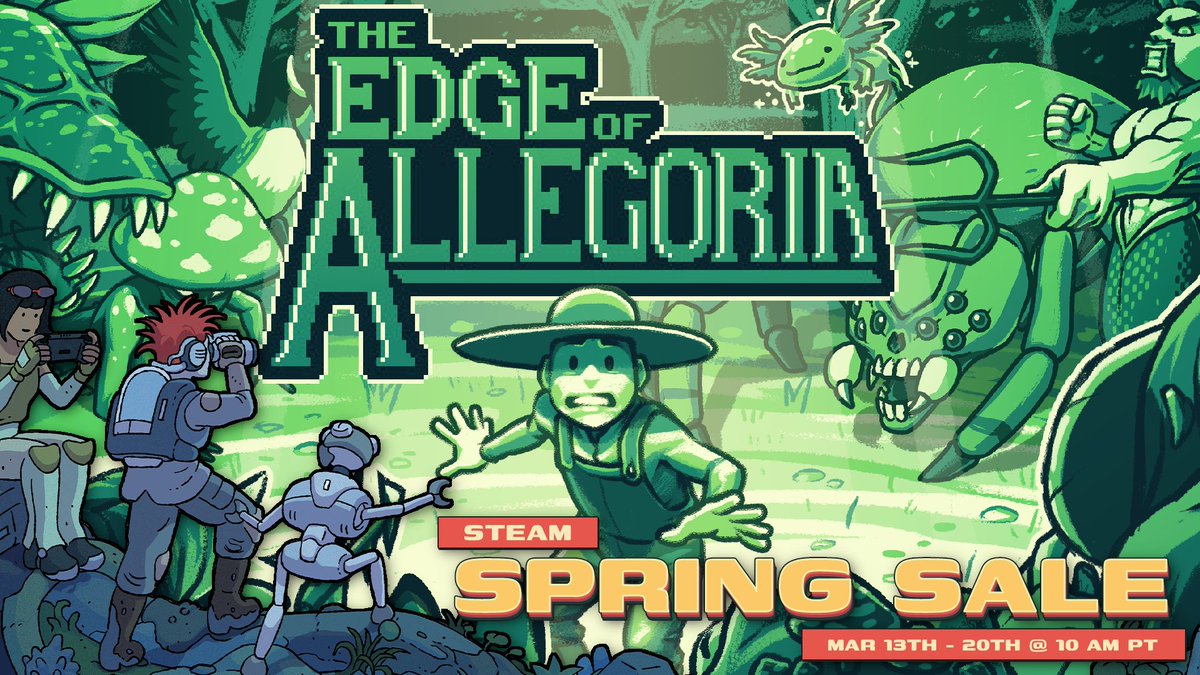 Steam Spring Sale!
Steam Spring Sale!
Steam Spring Sale!

The Edge of Allegoria is 20% off until March 20th so get it while the gettin's good!