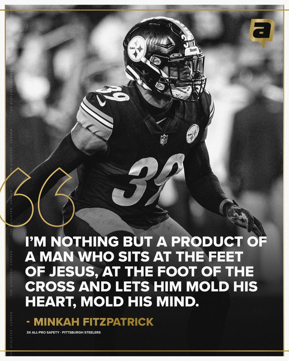 Be someone who is a product of sitting at the feet of Jesus 🙏

Love it, <a href="/minkfitz_21/">Minkah Fitzpatrick</a> 👏