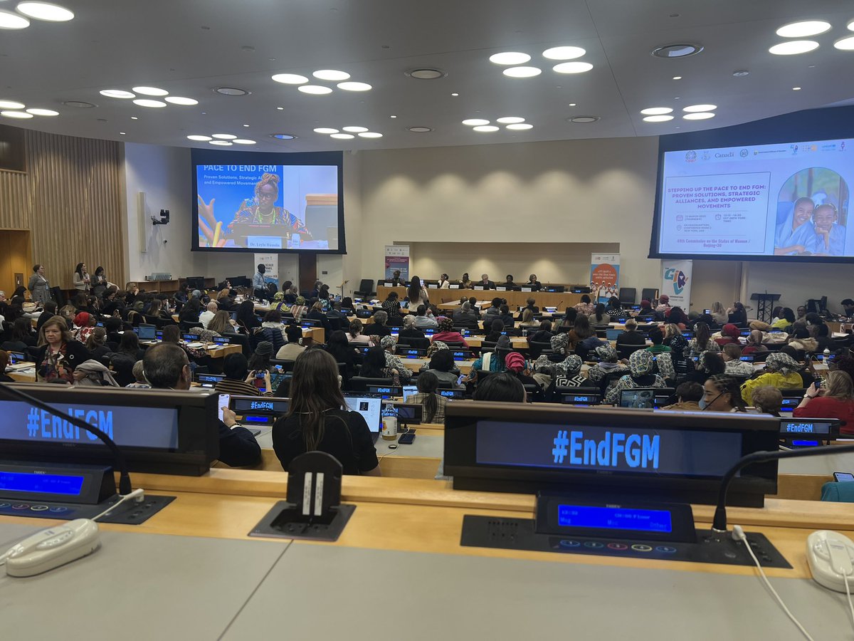 Orchid Project (@orchidproject) on Twitter photo <a href="/LeylaHussein/">Dr Leyla Sirad Hussein Gikandi OBE</a> kicking off the <a href="/TheGirlGen/">The Girl Generation</a> event on stepping up the pace to #endfgm.
#CSW69 <a href="/LeylaHussein/">Dr Leyla Sirad Hussein Gikandi OBE</a> kicking off the <a href="/TheGirlGen/">The Girl Generation</a> event on stepping up the pace to #endfgm.
#CSW69
