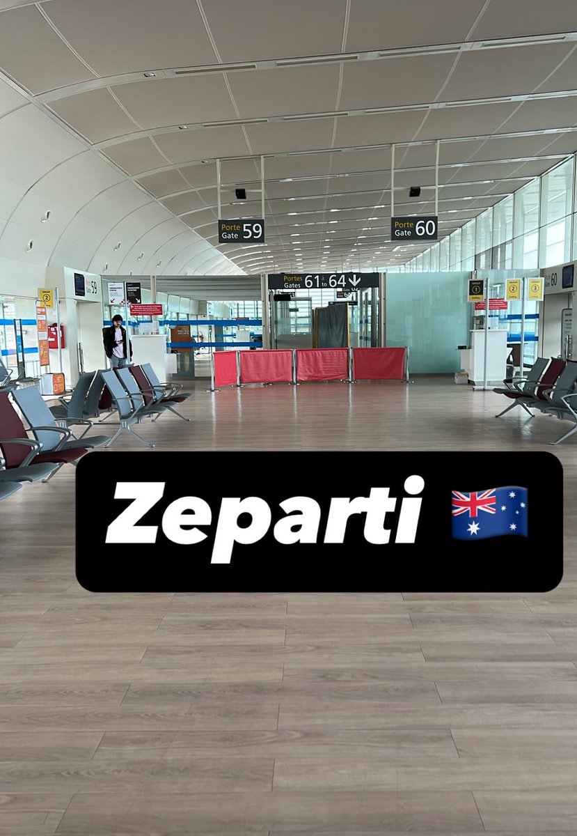 🇫🇷 ✈️ 🇮🇹 
🇮🇹 ✈️ 🇰🇷 
🇰🇷 ✈️ 🇦🇺 

Arrivée demain. 🦘🇦🇺