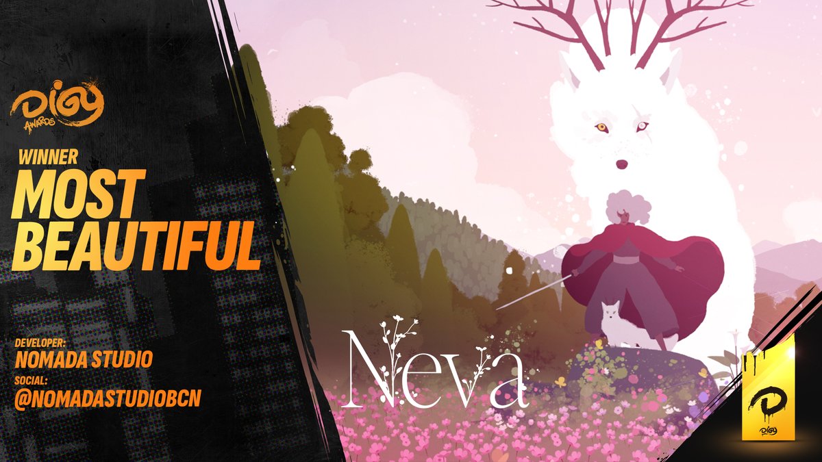 DIGYawards's tweet image. Congratulations to the Most Beautiful game winner from today's @digyawards
Neva
@nomadastudiobcn
🏆 Full list of winners posting to
digyawards.com