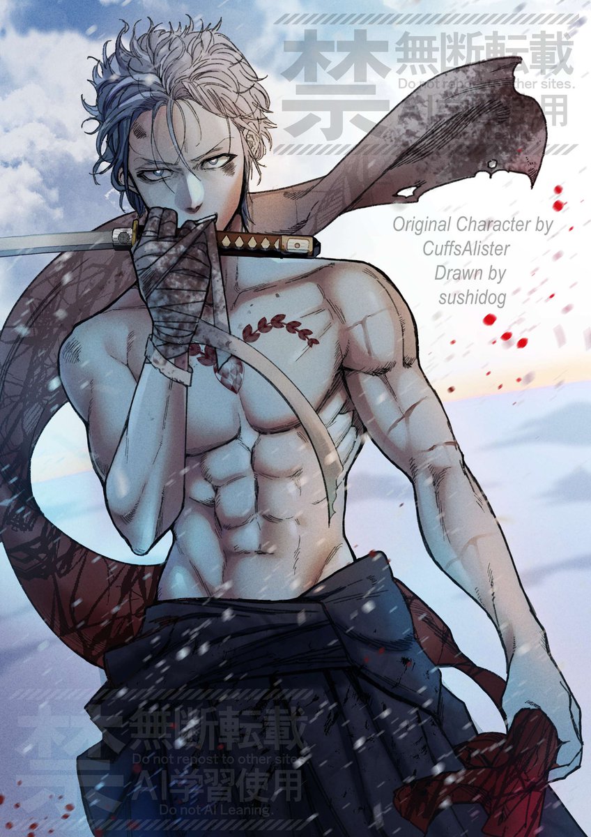 CuffAlister's tweet photo. Always pushing forward.
Wolf will do anything to keep his siblings safe!
OC is mine!
Art by @osushichan6 

Crimson Crows is a dark fantasy novel that will be up on Wattpad to read! 
#CrimsonCrows https://t.co/RDaRVrAntv