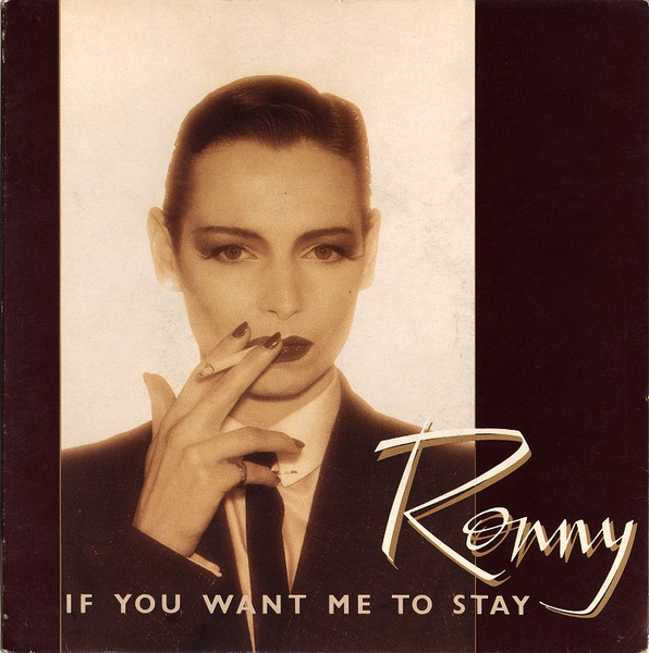 Ronny - If You Want Me To Stay (Single, 1981, Polydor).

La ligne de basse de Larry Graham sanctifiée par cette cette reprise de l'ex mannequin français Ronny, produite par les so 80's Midge Ure &amp; Rusty Egan.

Chanson sparadrap et basse phénoménale.

youtu.be/6LqCLFKS3PM?si…