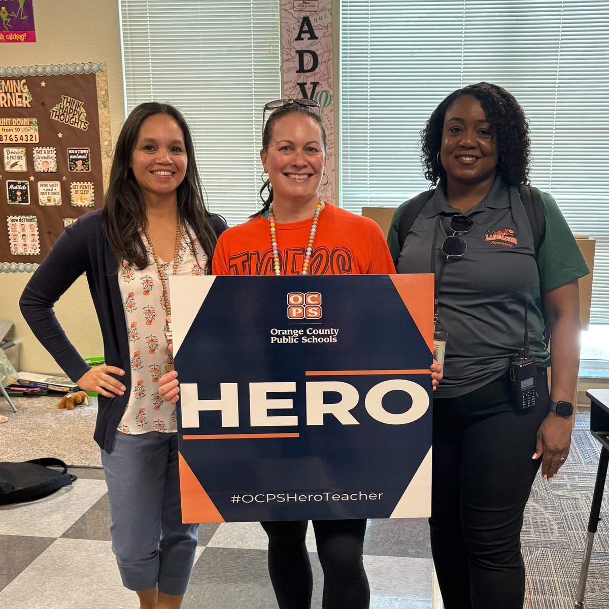 Today, we're celebrating Ms. Shannon Gray, our Lancaster Elementary #OCPSHEROTeacher! Her exceptional dedication to science and math education creates engaging and impactful learning experiences for her students. Thank you, Ms. Gray for all that you do! @LancasterES_OCPS <a href="/CDLocps/">Curriculum and Digital Learning</a>