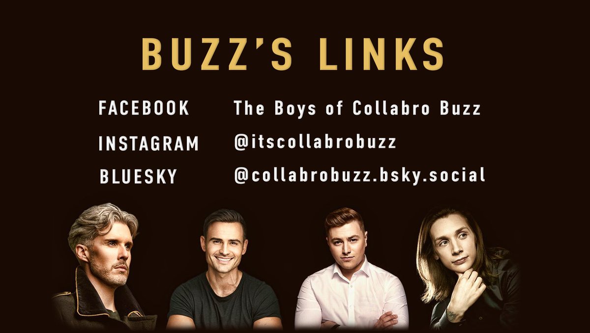 CollabroBuzz's tweet image. From Saturday, Buzz will no longer be active on X. Don't worry, you can still stay connected through other social platforms below!