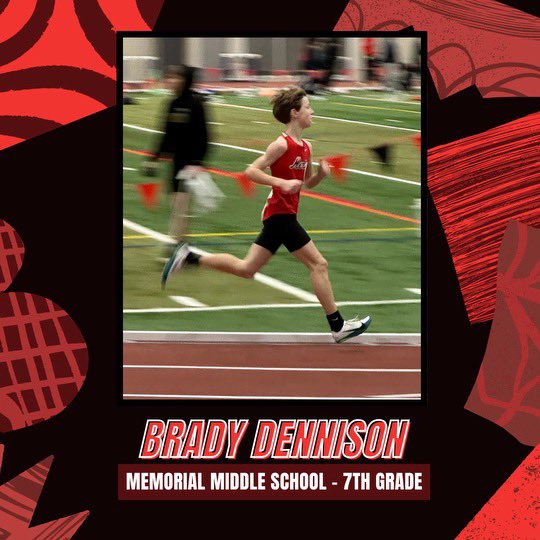Second Sole Mentor (@2ndsolementor) on Twitter photo Good luck to Mentor Memorial 7th grader Brady Dennison who runs the Middle School Mile at New Balance Nationals today 2:40 in Boston π₯π₯
<a href="/mentorMMSsports/">MMS Athletic Dept.</a> <a href="/prayner6/">Coach Prayner</a> <a href="/MentorAthletics/">MentorAthletics</a> <a href="/MentorTF/">Coach Rob Grove</a> Good luck to Mentor Memorial 7th grader Brady Dennison who runs the Middle School Mile at New Balance Nationals today 2:40 in Boston π₯π₯
<a href="/mentorMMSsports/">MMS Athletic Dept.</a> <a href="/prayner6/">Coach Prayner</a> <a href="/MentorAthletics/">MentorAthletics</a> <a href="/MentorTF/">Coach Rob Grove</a>