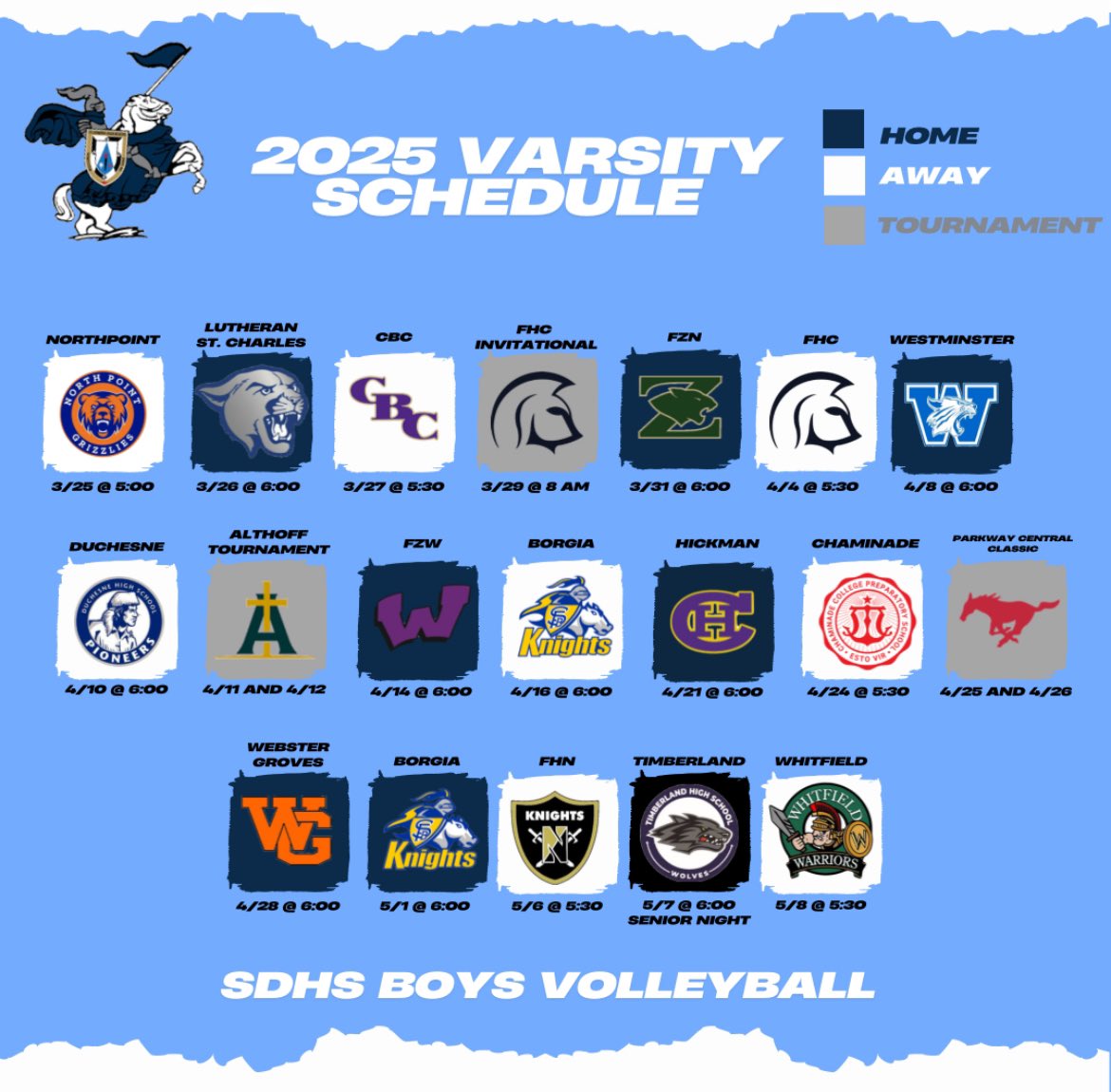 DominicBoysVB's tweet photo. 🏐2025 Season🏐 @sdhsathletics @MoBoysVB https://t.co/ozQUnYlvfX