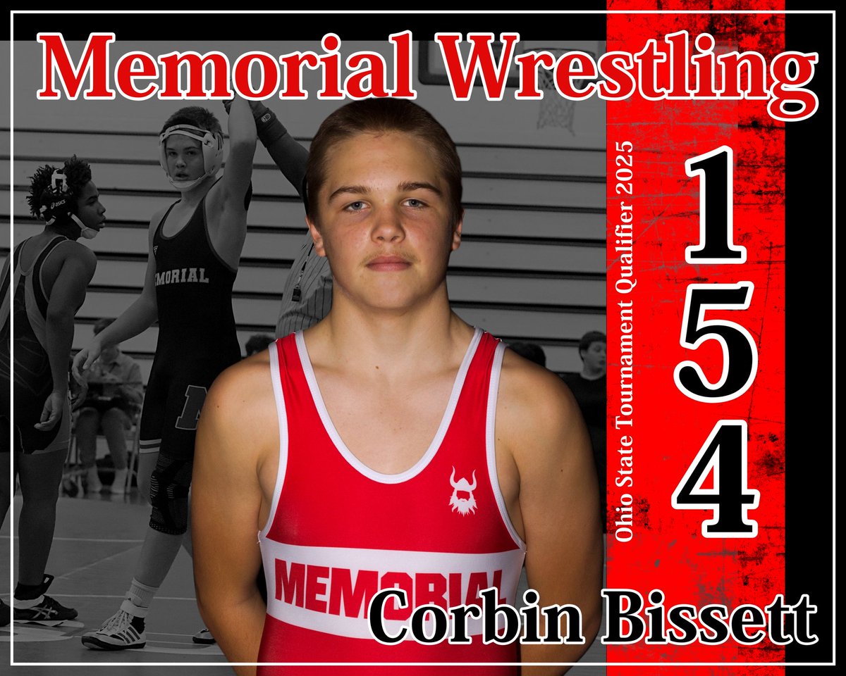 Memorial Wrestling (@memorialwrestl1) on Twitter photo Corbin is our only qualifier for the 2025 OAC Boys Jr. High State Tournament! He placed 3rd at the Brecksville District Tournament to punch his ticket! Good luck Corbin!
#Minutemen4Life #OnceACard #defydefeat #ProudCoach <a href="/MentorAthletics/">MentorAthletics</a> <a href="/mentorMMSsports/">MMS Athletic Dept.</a> <a href="/MentorWrestling/">Mentor Wrestling</a> Corbin is our only qualifier for the 2025 OAC Boys Jr. High State Tournament! He placed 3rd at the Brecksville District Tournament to punch his ticket! Good luck Corbin!
#Minutemen4Life #OnceACard #defydefeat #ProudCoach <a href="/MentorAthletics/">MentorAthletics</a> <a href="/mentorMMSsports/">MMS Athletic Dept.</a> <a href="/MentorWrestling/">Mentor Wrestling</a>