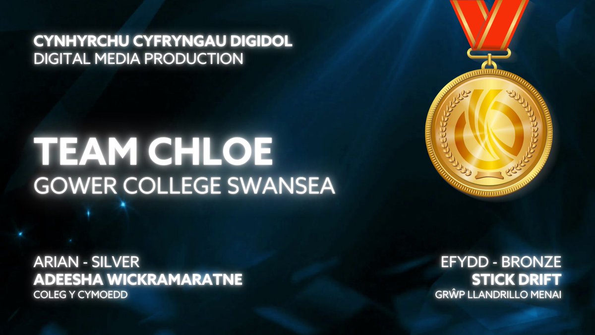 Inspiring Skills (@iseinwales) on Twitter photo Cynhyrchu Cyfryngau Digidol
Digital Media Production
Llongyfarchiadau mawr - Huge congratulations ๐ป
๐ฅ <a href="/GowerCollegeSwa/">Gower College Swansea</a>
๐ฅ Coleg Y Cymoedd
๐ฅ Grลตp Llandrillo Menai Cynhyrchu Cyfryngau Digidol
Digital Media Production
Llongyfarchiadau mawr - Huge congratulations ๐ป
๐ฅ <a href="/GowerCollegeSwa/">Gower College Swansea</a>
๐ฅ Coleg Y Cymoedd
๐ฅ Grลตp Llandrillo Menai