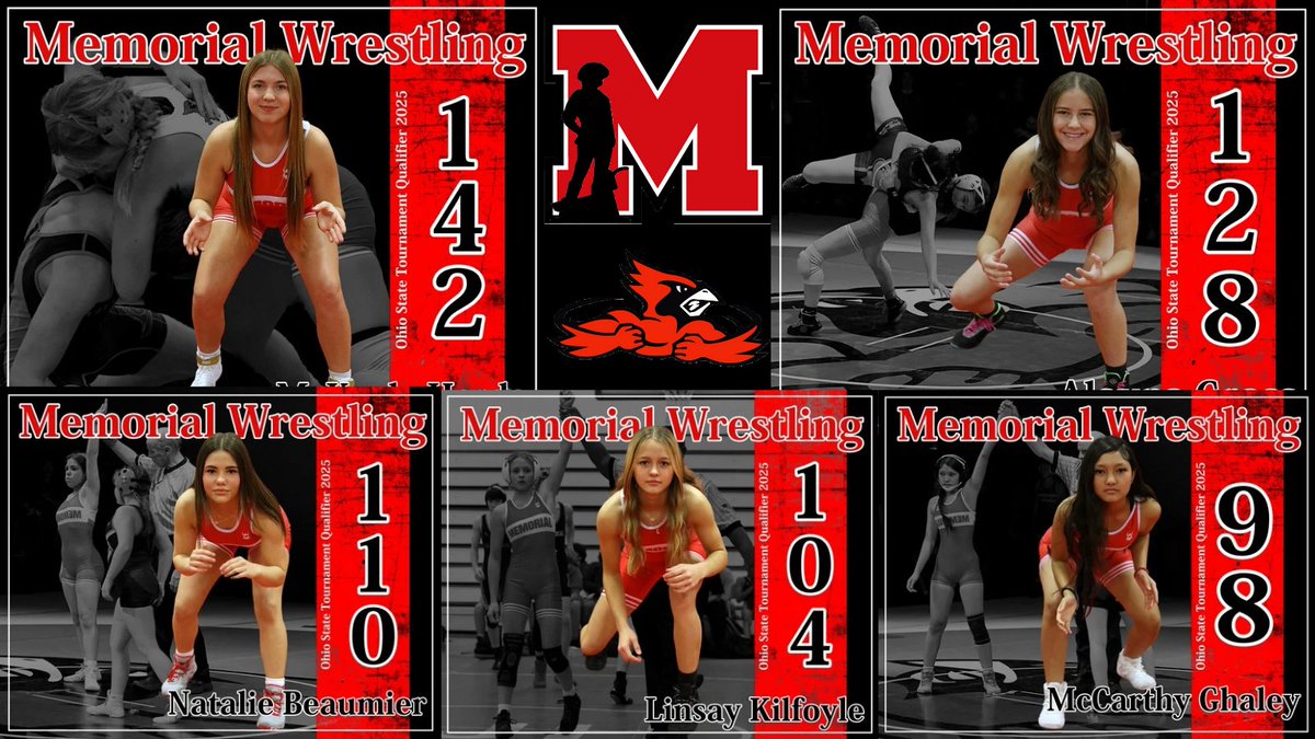 Memorial Wrestling (@memorialwrestl1) on Twitter photo We have 5 girls heading to the 2025 OAC Jr. High Girls State Tournament! #Minutemen4Life #OnceACard #EmbraceTheGrind #defydefeat #ProudCoach #wrestlelikeagirl <a href="/MentorGirlsWC/">Mentor Girls Wrestling</a> <a href="/MentorAthletics/">MentorAthletics</a> <a href="/mentorMMSsports/">MMS Athletic Dept.</a> We have 5 girls heading to the 2025 OAC Jr. High Girls State Tournament! #Minutemen4Life #OnceACard #EmbraceTheGrind #defydefeat #ProudCoach #wrestlelikeagirl <a href="/MentorGirlsWC/">Mentor Girls Wrestling</a> <a href="/MentorAthletics/">MentorAthletics</a> <a href="/mentorMMSsports/">MMS Athletic Dept.</a>