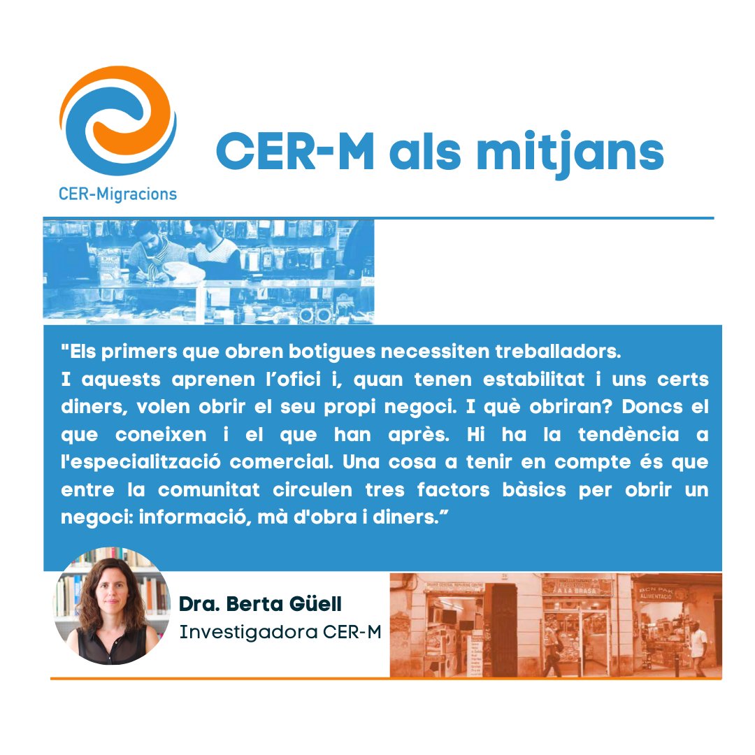 🔍 La recerca es connecta amb la societat!

📰 L'investigadora Berta Güell analitza la migració pakistanesa a Barcelona i el seu impacte social en aquest article.

📖 Descobreix més aquí 👉 ara.cat/societat/barce…